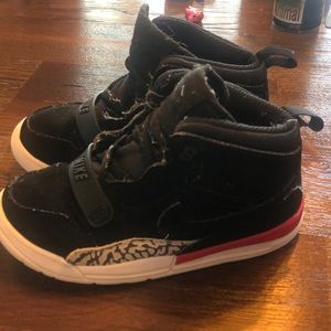Toddler size 10 high top Air Jordans